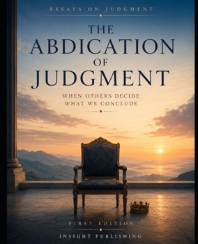 Paperback The Abdication of Judgment: When Others Decide What We Conclude Book