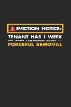 Paperback Eviction notice: 6x9 Pregnancy - lined - ruled paper - notebook - notes Book