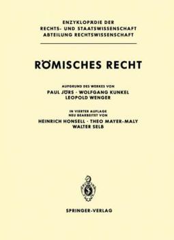 Hardcover Römisches Recht [German] Book