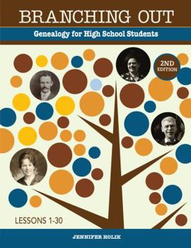 Paperback Branching Out: Genealogy for High School Students Book