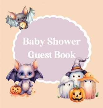 Baby Shower Guest Book Halloween themed