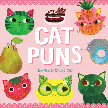 Calendar Cat Puns 2023 Wall Calendar Book