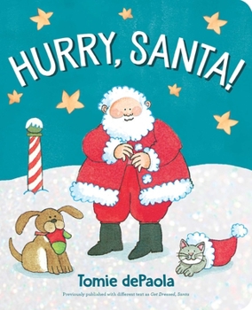 Board book Hurry, Santa! Book