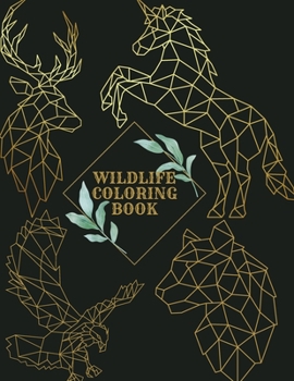Paperback Wildlife Coloring Book: Special Art Coloring Pages And Stess Relieving Designs Book