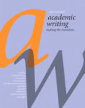 Paperback Academic Writing: Making the Transition with MyCanadianCompLab Book