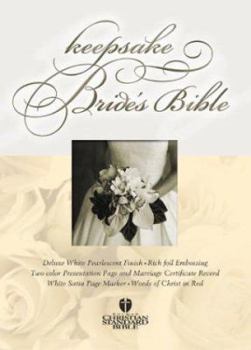 Imitation Leather Keepsake Bride's Bible-HCSB Book