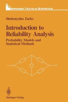 Paperback Introduction to Reliability Analysis: Probability Models and Statistical Methods Book