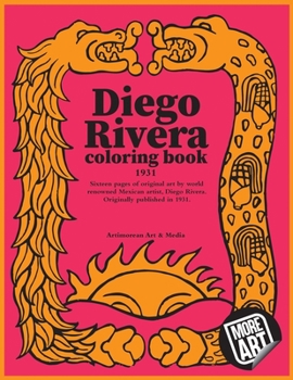 Paperback Diego Rivera Coloring Book 1931 Book