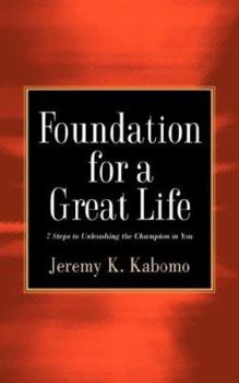 Paperback Foundation for a Great Life Book