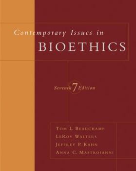 Paperback Contemporary Issues in Bioethics Book