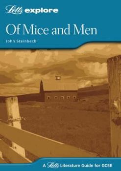 Paperback Letts Explore GCSE Text Guidesof Mice and Men Book