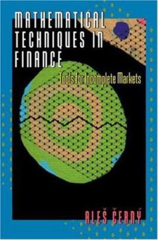 Paperback Mathematical Techniques in Finance: Tools for Incomplete Markets Book