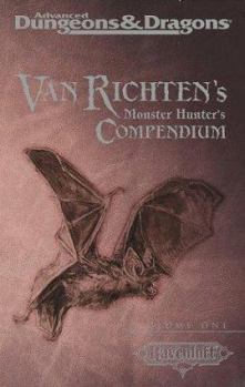 Van Richten's Monster Hunter's Compendium Volume One (Advanced Dungeons & Dragons, 2nd Edition: Ravenloft, Campaign Accessory) - Book  of the Advanced Dungeons & Dragons, 2nd Edition