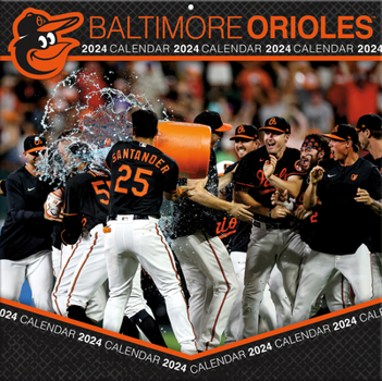 Calendar Baltimore Orioles 2024 12x12 Team Wall Calendar Book