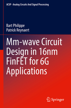 Paperback MM-Wave Circuit Design in 16nm Finfet for 6g Applications Book