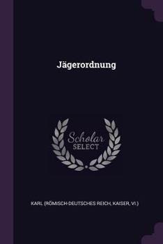 Paperback Jägerordnung Book