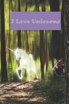 I Love Unicorns: Unicorn Notebook, Funny Novelty Unicorn Gifts for Girls and Women, Lined A5 Paperback Journal Book Notepad Organiser Diary, To Do List