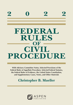 Paperback Federal Rules of Civil Procedure: 2022 Supplement Book