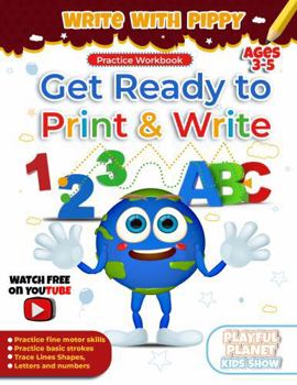 Paperback Get Ready to Print & Write: Write with Pippy Book