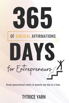 Paperback 365 Days of Biblical Affirmations for Entrepreneurs Book