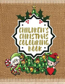 Paperback Childrens Christmas Colouring Book