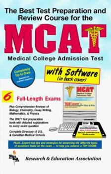 Paperback MCAT - Medical College Admission Test (Book with Diskette for Windows & Macintosh) Book