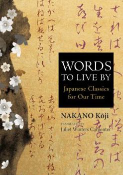 Hardcover Words to live by Book