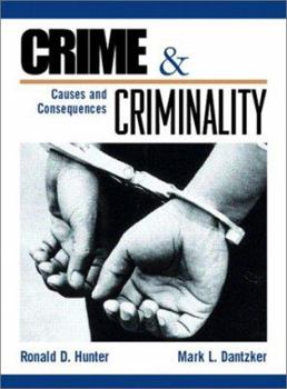 Paperback Crime and Criminality: Causes and Consequences Book