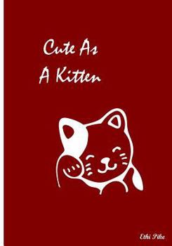 Cute As A Kitten: Collectible Notebook (Red)