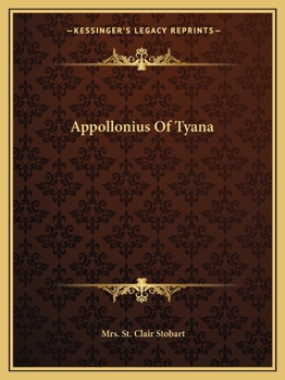 Paperback Appollonius Of Tyana Book