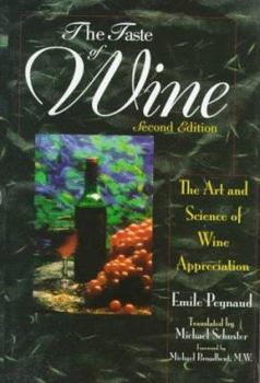 Hardcover The Taste of Wine: The Art Science of Wine Appreciation Book