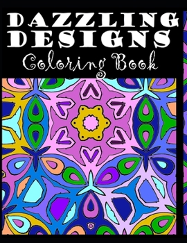 Paperback Dazzling Designs Coloring Book