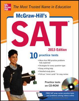 Paperback McGraw-Hill's SAT , 2013 Edition [With CDROM] Book