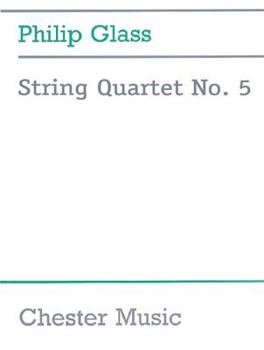 Paperback Glass: String Quartet No. 5 Score Book