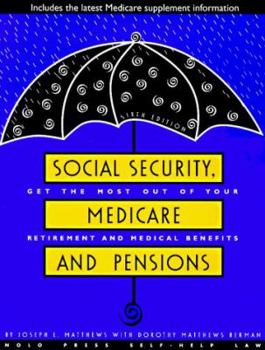 Paperback Social Security, Medicare and Pensions Book