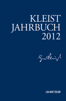 Paperback Kleist-Jahrbuch 2012 [German] Book
