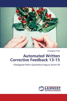 Paperback Automated Written Corrective Feedback 13-15 Book