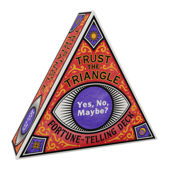 Cards Trust the Triangle Fortune-Telling Deck: Yes, No, Maybe? Book