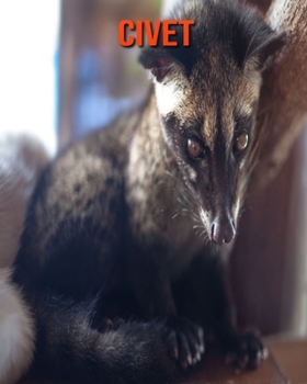 Paperback Civet: Amazing Photos & Fun Facts Book About Civet For Kids Book