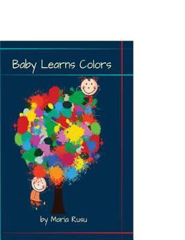 Paperback Baby Learns Colors Book