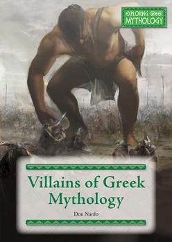 Hardcover Villains of Greek Mythology Book