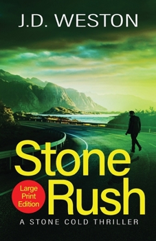 Paperback Stone Rush: A British Action Crime Thriller [Large Print] Book