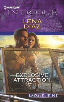 Mass Market Paperback Explosive Attraction [Large Print] Book