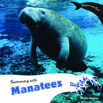 Library Binding Swimming with Manatees Book