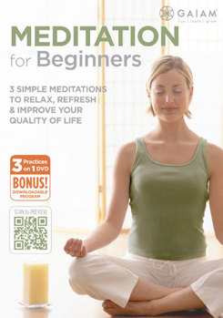 DVD Meditation for Beginners Book