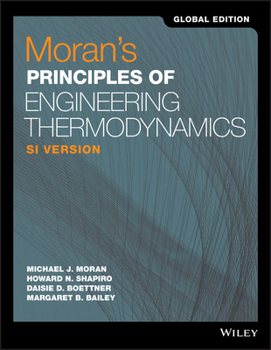 Paperback Moran's Principles of Engineering Thermodynamics, SI Version, Global Edition Book