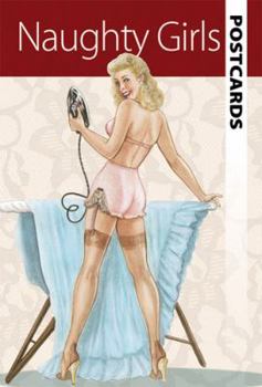 Paperback Naughty Girls Postcards (Dover Postcards) Book