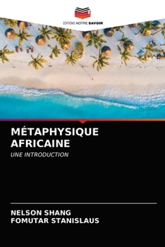 Paperback Métaphysique Africaine [French] Book