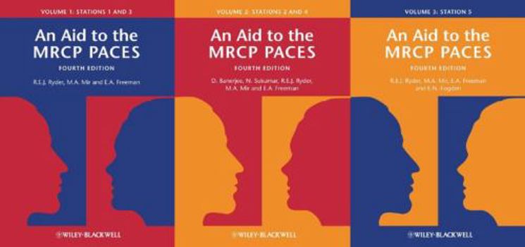 Paperback An Aid To The MRCP PACES - 3 Volume Bun Book