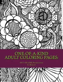 One-Of-A-Kind Adult Coloring Pages: Drawn to Chill & Thrill